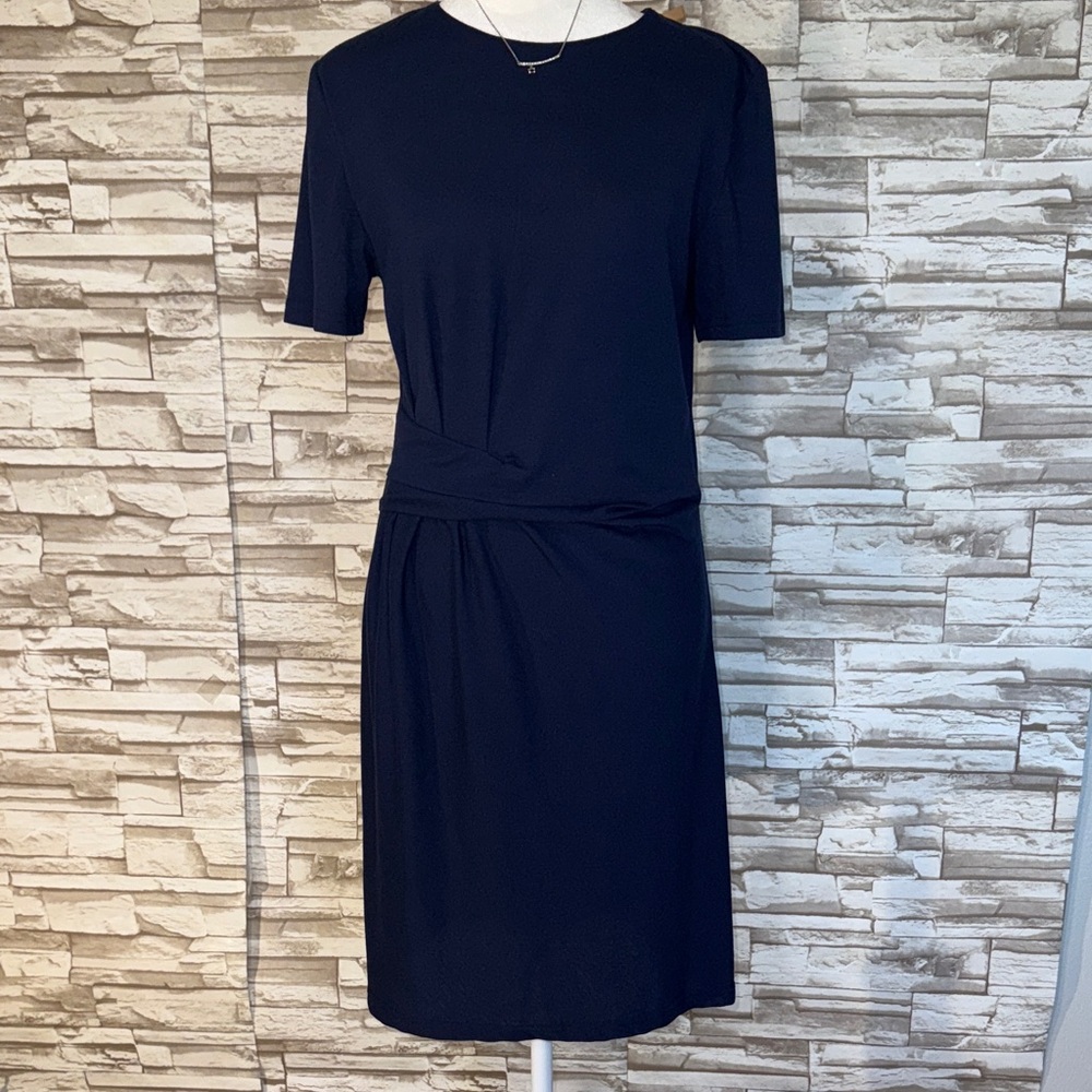 TULLE Large Elegant Navy Blue Dress